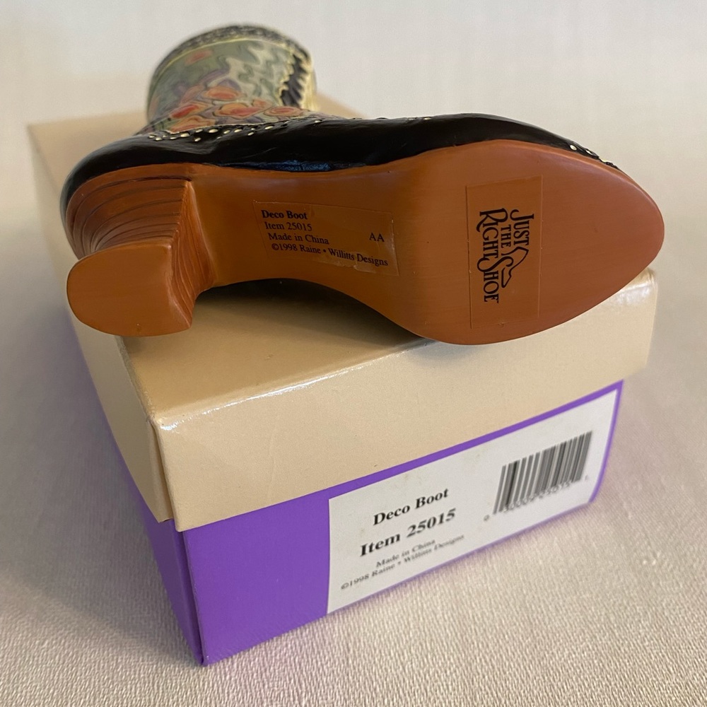 Just The Right Shoe Deco Boot Item 25015 - Picture 4 of 6